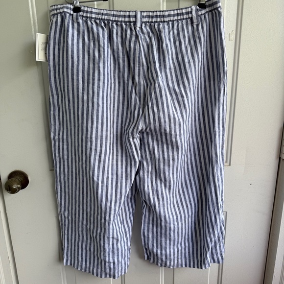 Ellen Tracy Linen Capri‎ Pants – Women’s Size XL - Picture 2 of 9